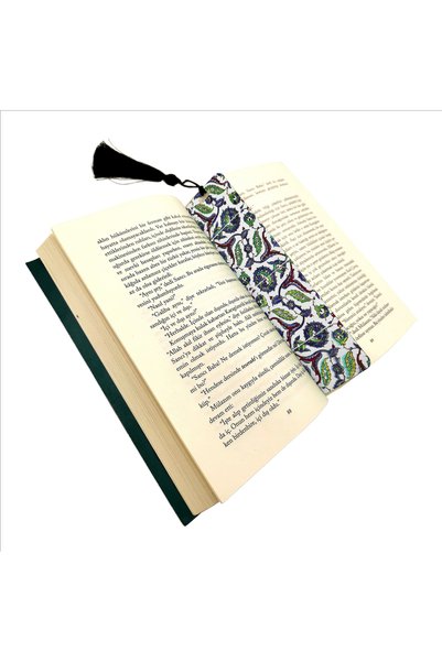Sadrazam Rüstem paşa mosque i̇znik china pattern printed bookmark 19x5 ag-çinirpc32