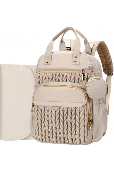 ANGJU Diaper Bag Backpack,Stylish Baby Diaper Bag,Waterproof Travel Diaper Ba...