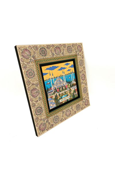 Sadrazam Tablou decorativ din MDF imprimat cu Moscheea Sultan Ahmet 20x20 1G-...