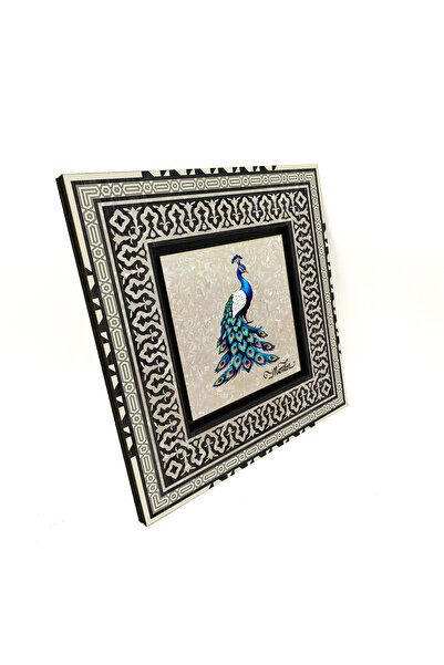 Sadrazam Mardin paun otisnut na MDF anatolskoj slici 20x20 1G-Tavus2M