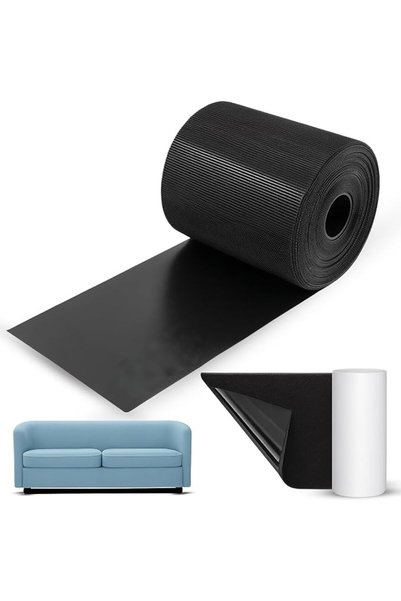 EXCEFORE Under Couch and Furniture Gap Blocker Strip (4.5" x 32.8ft) - Flexib...