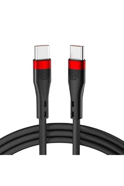 GENERAL كابل USB C إلى USB C من Bestwish بقوة 60 واط، 3 قطع بطول 2 متر/6.6 قد...