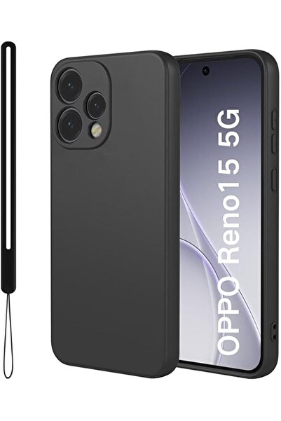 GENERAL for OPPO Reno15 5G Case, Liquid Silicone Slim Cover with Lanyard, Ant...