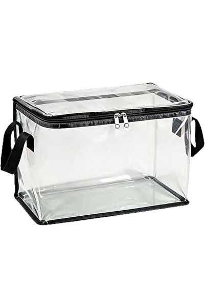Generic Clothing Storage Bags with Zipper Clear Waterproof Bins