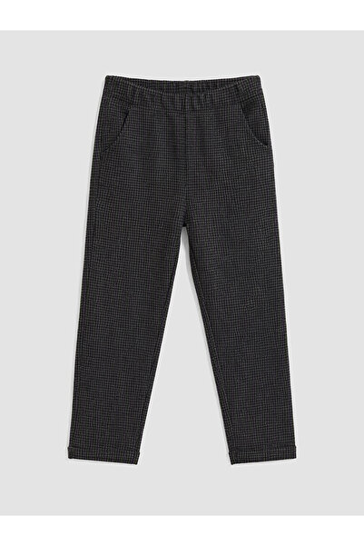 LC Waikiki Alita City Lcw Baby Anthracite Houndstooth Patterned Baby Boy Pant...