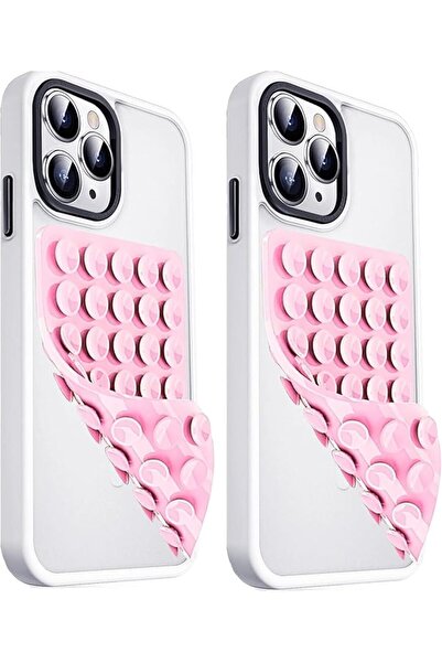 Generic 2 Pack Silicone Suction Cup Phone Case Mount - Double-Sided Non-Slip ...