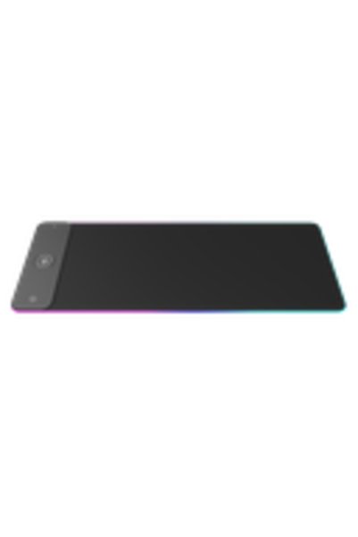 Porodo Gaming RGB Gaming Mouse Pad With 15W Fast Wireless Charger
