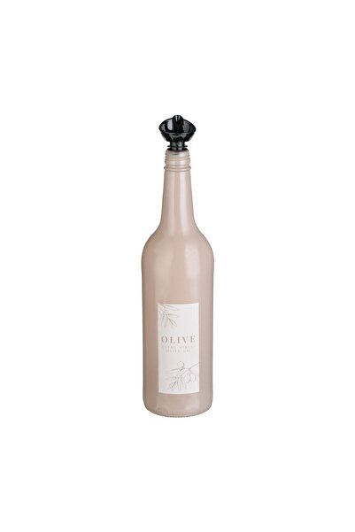 OEM Recipient Ulei 750ml Bej din Sticla, Eticheta Olive, Debit Controlat Anti...