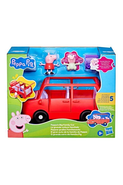 Peppa Pig Mașină Familiei - Hasbro – personajele cunoscute transformă mașina ...