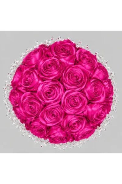 Generic Fuchsia Sinab Bridal Bouquet - Zahr Store
