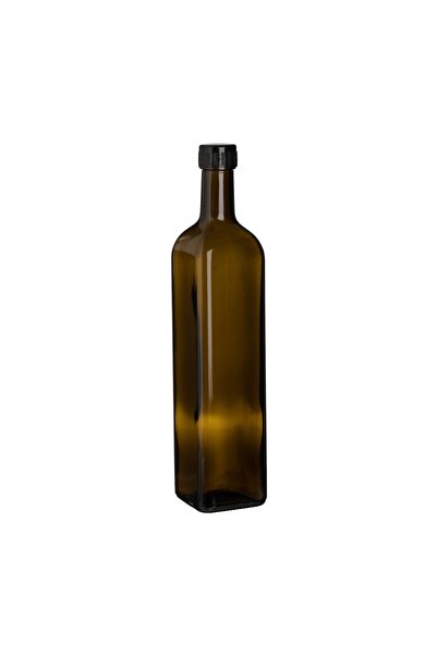 OEM Sticla Ulei 750ml Culoare Masliniu cu Gura de Scurgere si Capac Filetat