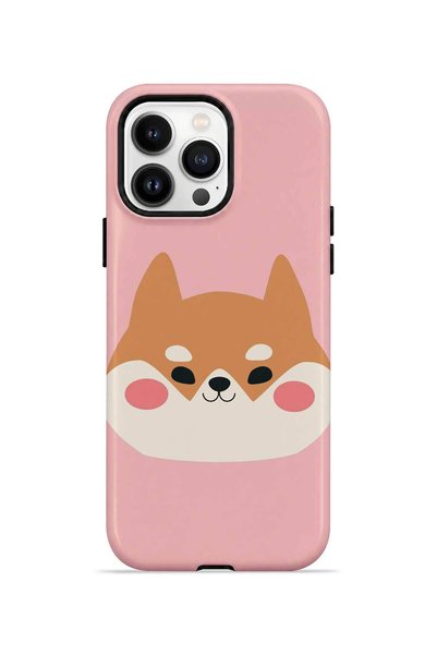 PiyasaSepeti iPhone 14 Pro Max Vorian Double Layered Shiba Dog Case
