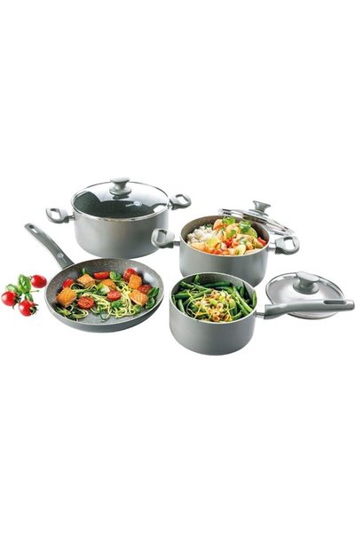 Greenpan طقم أواني طهي جرين بان 7 قطع ديلسيا روكس