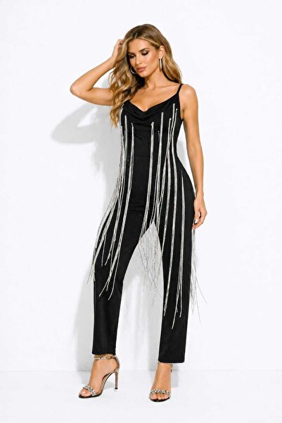 Bellissima Midnight Cascade Jumpsuit