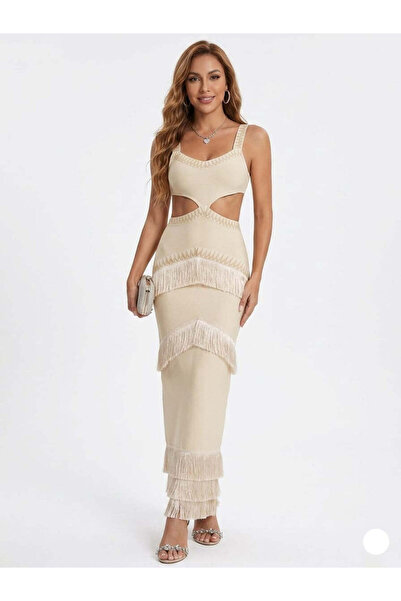 Bellissima Isabella Tiered Cut-Out Maxi