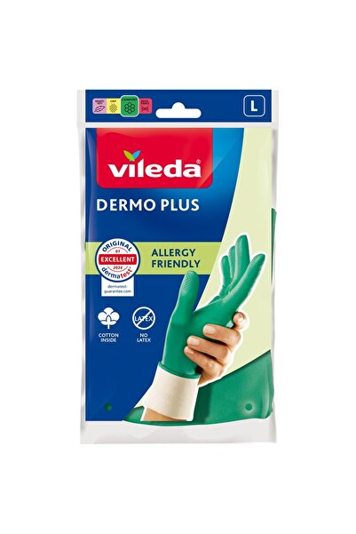 OEM Dermo Plus household gloves, nitrile, size L