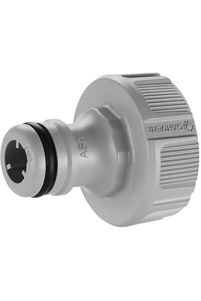 OEM Conector furtun GARDENA 18221 50, 3/4", plastic, gri