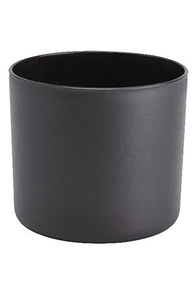 OEM Γλάστρα στρογγυλή GOODHOME, πλαστική, 10 εκ., μαύρη