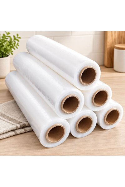 Kalın Palet Streçi 45 cm 2 kg Beyaz
