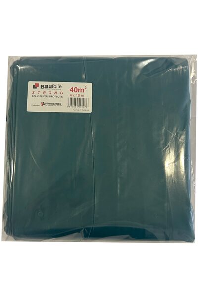 OEM Folie constructii BAUFOLIE Strong, 4 x 10 m, grosime 0.06mm, 40mp, albastru