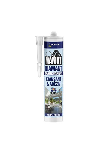 OEM Etansant si Adeziv universal MAMUT Den Braven Bostik, transparent, 290ml