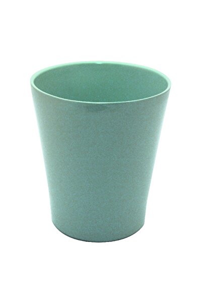 OEM GOODHOME γλάστρα, κεραμική, Δ 13 εκ., μπλε