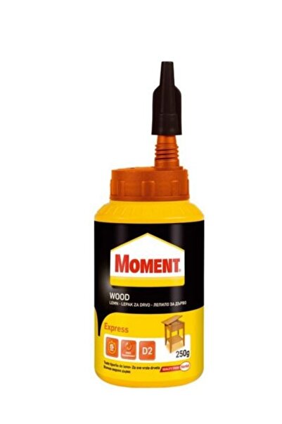 OEM MOMENT Wood Express лепило за дърво, бяло, 250 г