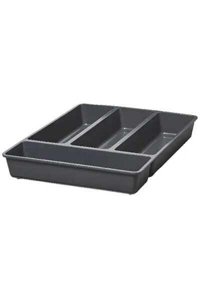 OEM GOODHOME Nitaki cutlery holder, 42.4x31.4cm, gray