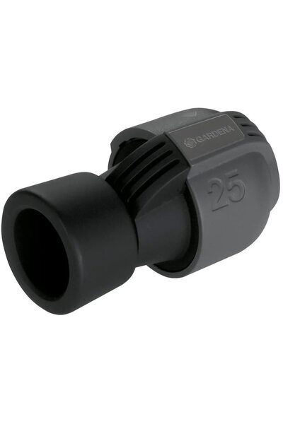 OEM GARDENA съединител 02762 20, 1 инч, пластмасов, черен