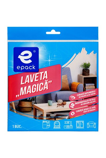 OEM Lavetă microfibră EPACK, 38 x 40 cm, 1 bucată
