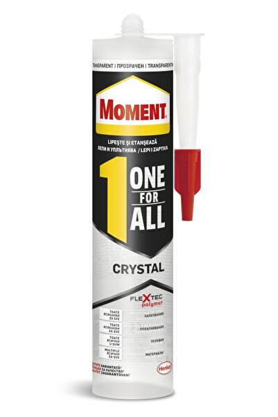 OEM Универсален лепило MOMENT One For All Crystal, 290 г