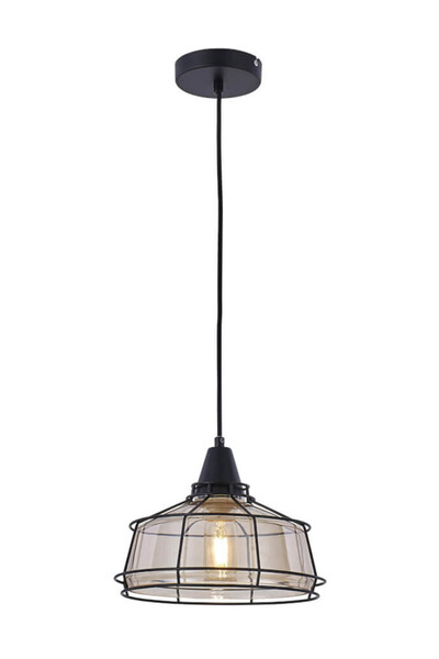 Klausen Candelabru KL111008, 1xE27, chihlimbar+negru, IP20