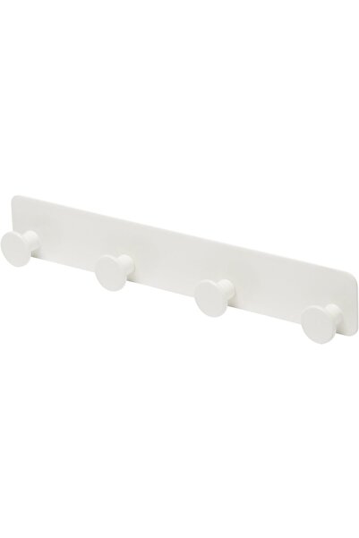 OEM Cuier baie GOODHOME Koros, 4 agatatoare, alb