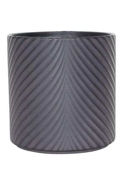 OEM Ghiveci flori VERVE, teracota, D 13 cm, negru