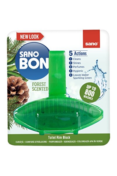 OEM Odorizant de toaletă SANO Bon Green Forest 5 în 1, 55 g
