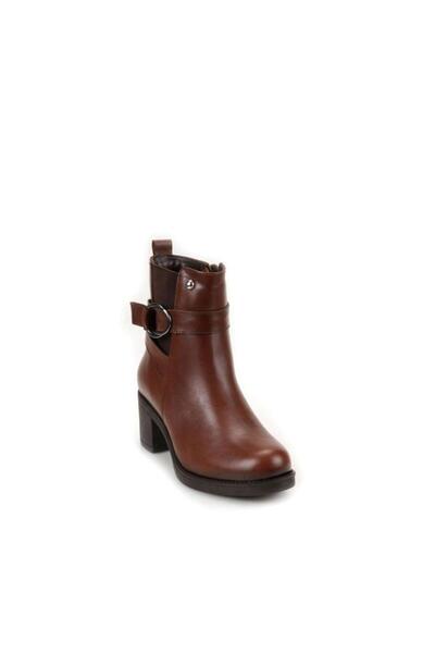 PİSAGOR Ps-66483 Women's Genuine Leather Heeled Boots