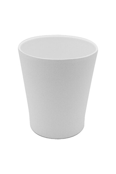 OEM Ghiveci flori GOODHOME, ceramică, D 13 cm, alb