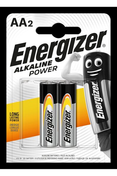 OEM AA battery, 2PCS Energizer, Alkaline