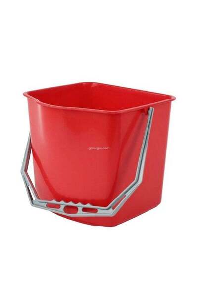 GATOR Plastic Bucket Utility Pail for Household 15L Red