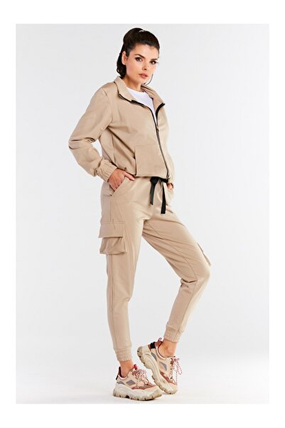 Infinite You Pantaloni de trening cargo InfiniteYou bej