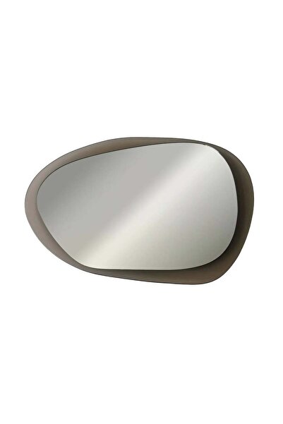 Hanah Home tempered glass mirror, 75x55x2cm, Bronze