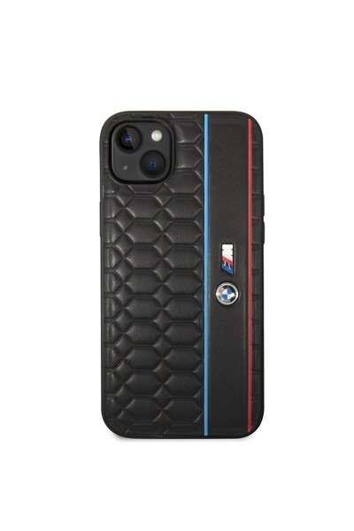 BMW M Θήκη με Εξαγωνικό Σχέδιο για iPhone 14 Μαύρο
