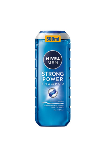 NIVEA Sampon Men Strong Power Sea Minerals, 500 ml