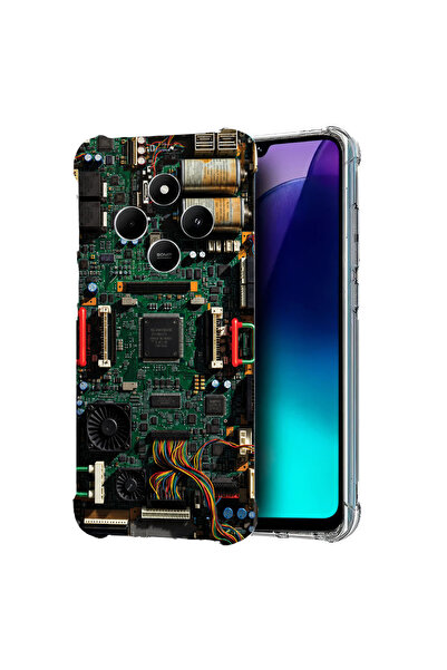 bestcase Husă Anti Shock Case For Xiaomi Redmi 14C, Circuit Board, 1913374 AS...