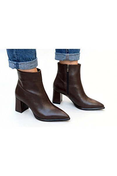 HCO SHOES Μπότες με μυτερή μύτη, αντιολισθητική σόλα και τακούνι 7 εκ.