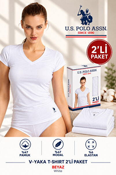U.S. Polo Assn. Women'S, Licensed, Uspa, 47% Modal, 47% Cotton, 6% Elastane, ...