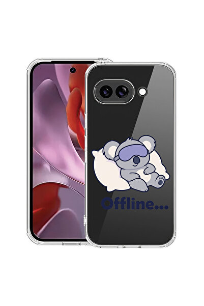 bestcase Husă Antișoc pentru Google Pixel 9 / Pixel 9 Pro, Panda Offline, 182...