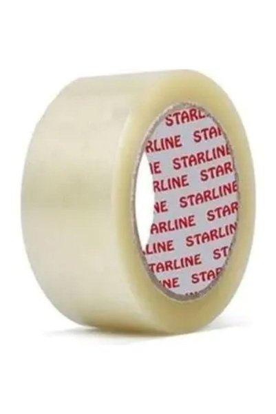 Starline Şeffaf Koli Bandı ( 1 ADET ) 45 mm x 100 m 38 Mikron