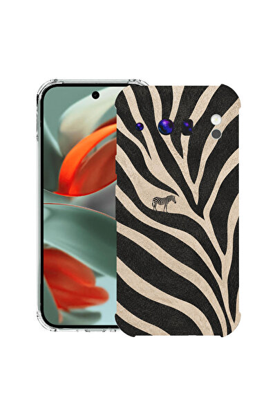 bestcase Husă Antișoc pentru Google Pixel 10 / Pixel 10 Pro, Model Zebră, 311...