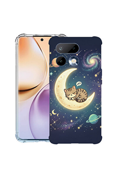 bestcase Husă Anti Shock Case For Realme 16 Pro 5G, Cat sleep on moon, 314399...
